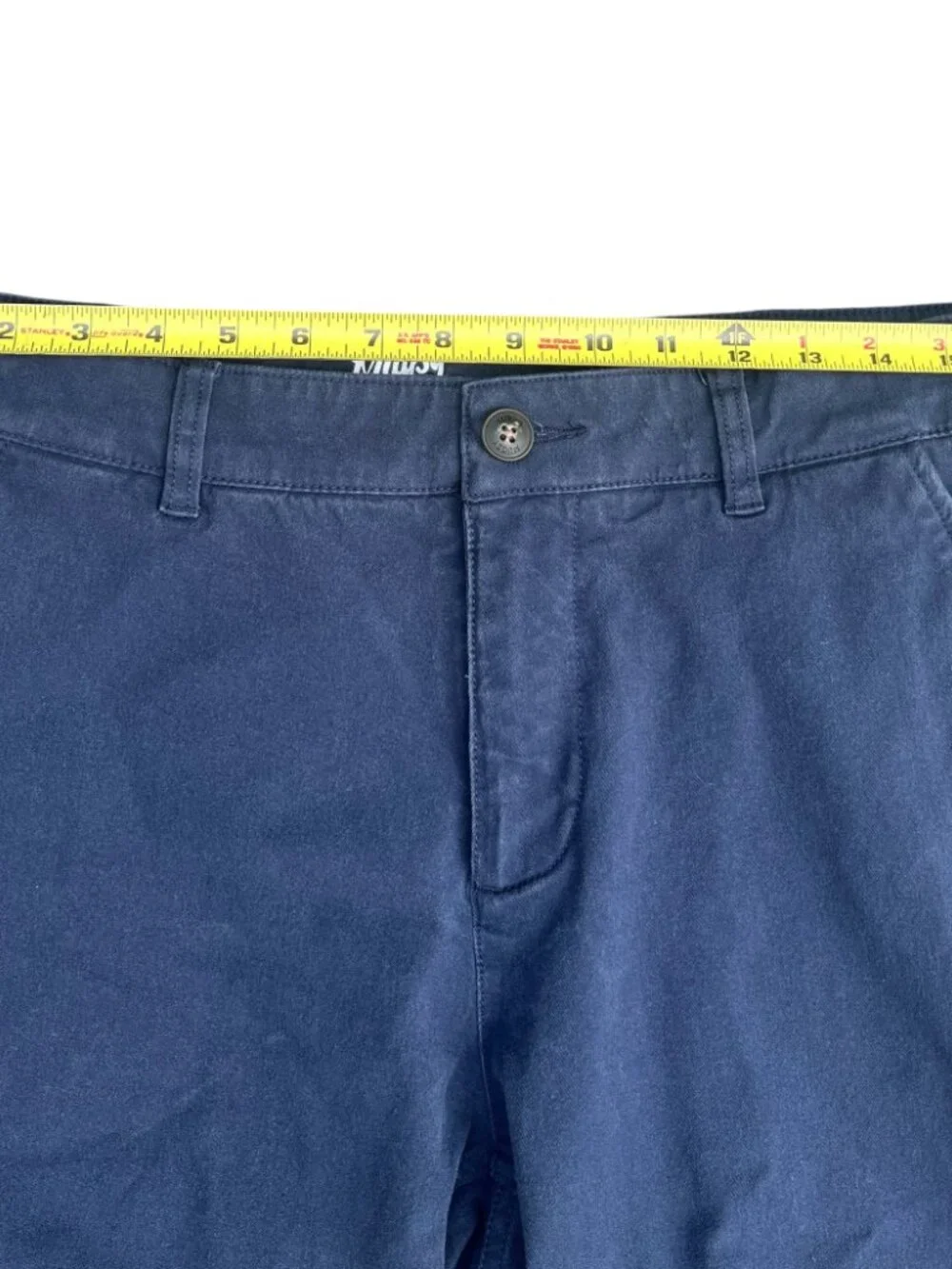 Mugsy Morgans Navy Chino Shorts Men's 32 7in EUC